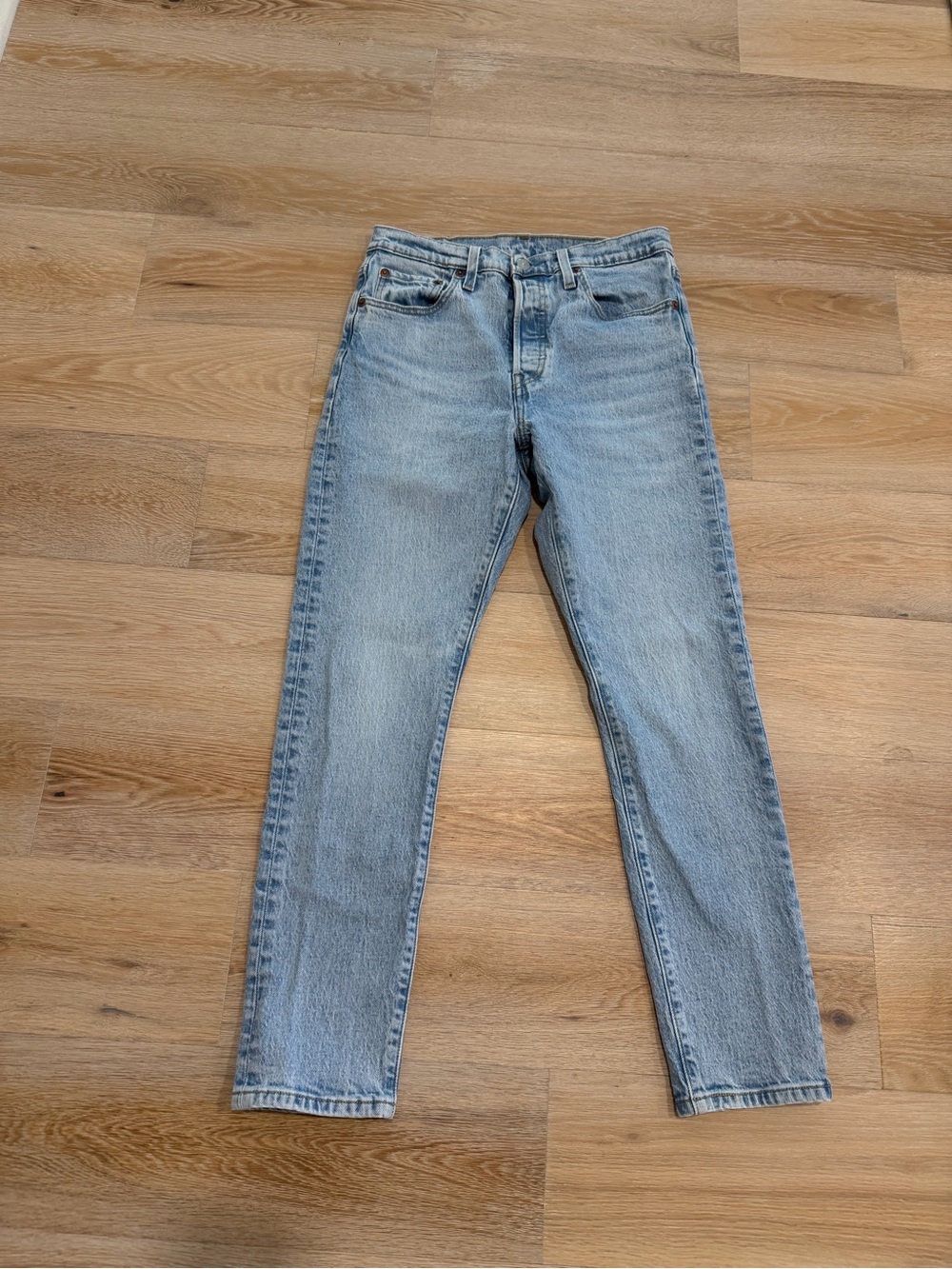 Levi’s 501 Skinny - Classic Light Wash Women’s Jeans - tango light